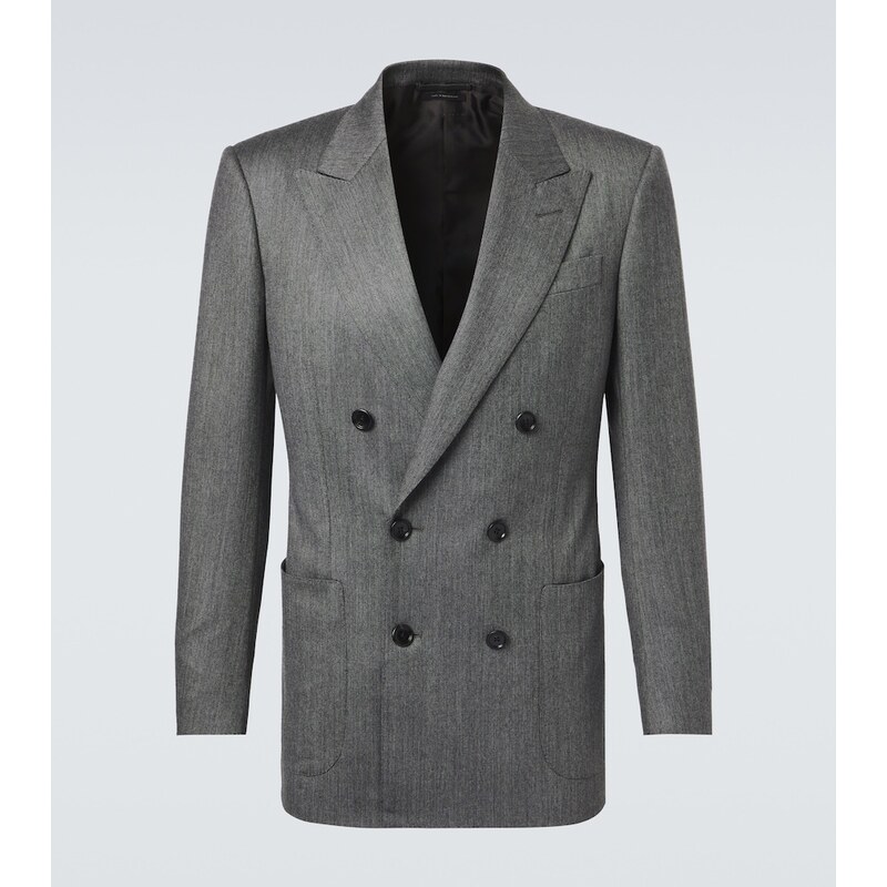 Tom Ford MoulinÃ wool twill blazer