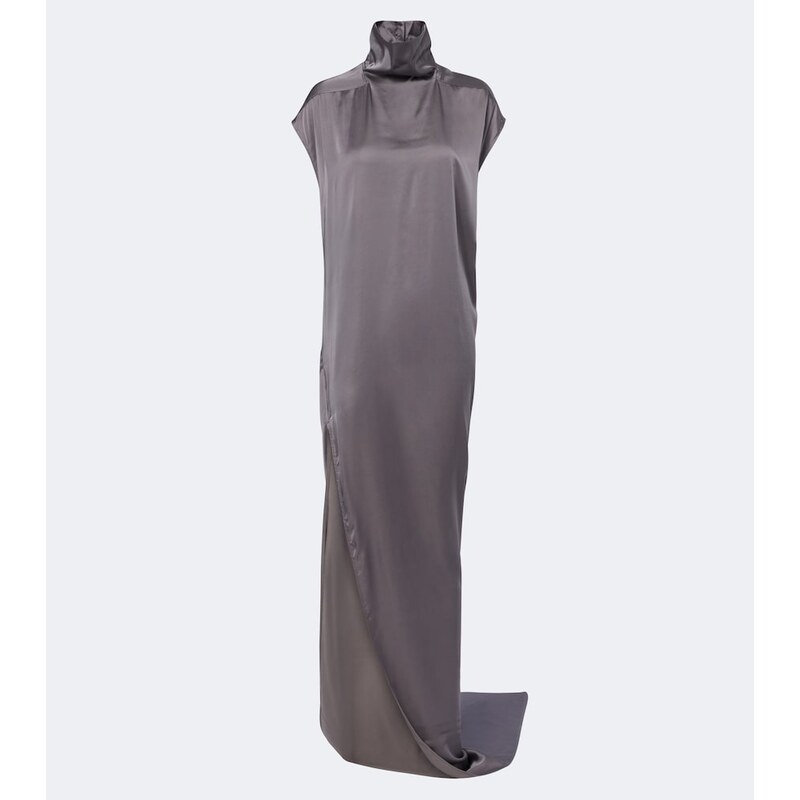 Rick Owens Edfu ruched jersey gown