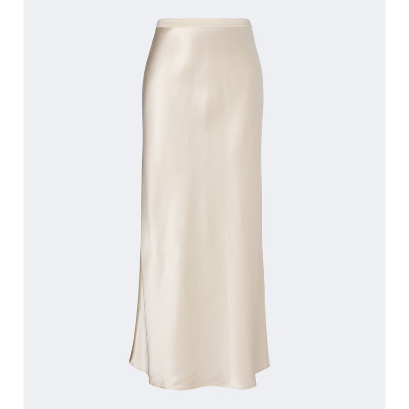 Joseph Isaak silk satin maxi skirt
