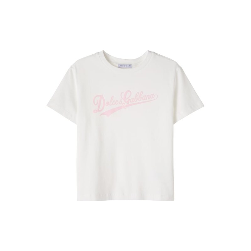 Dolce&Gabbana Kids Logo cotton jersey T-shirt