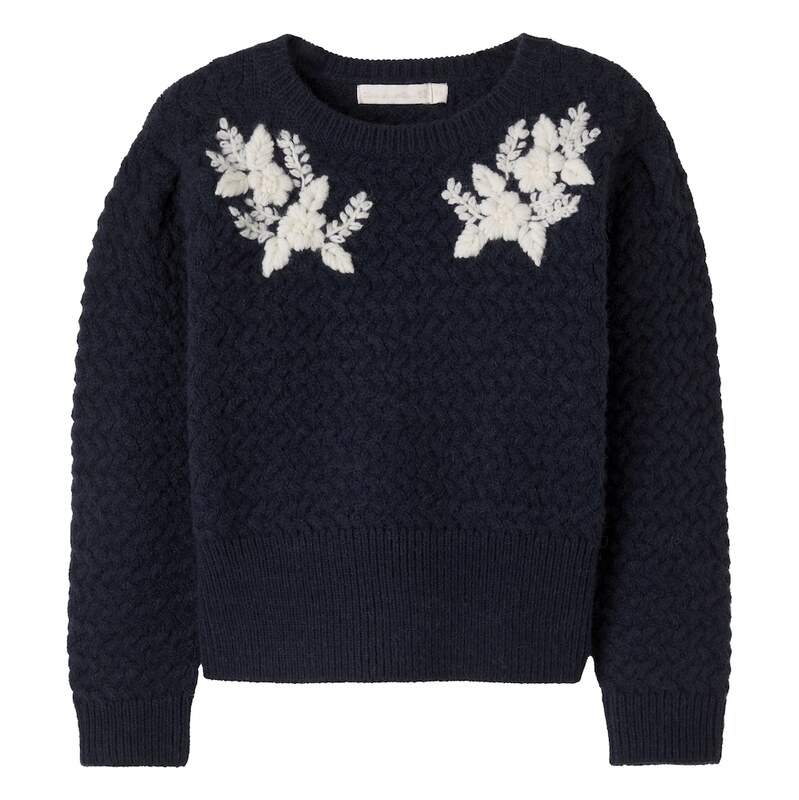 Cera Una Volta Stefania floral sweater
