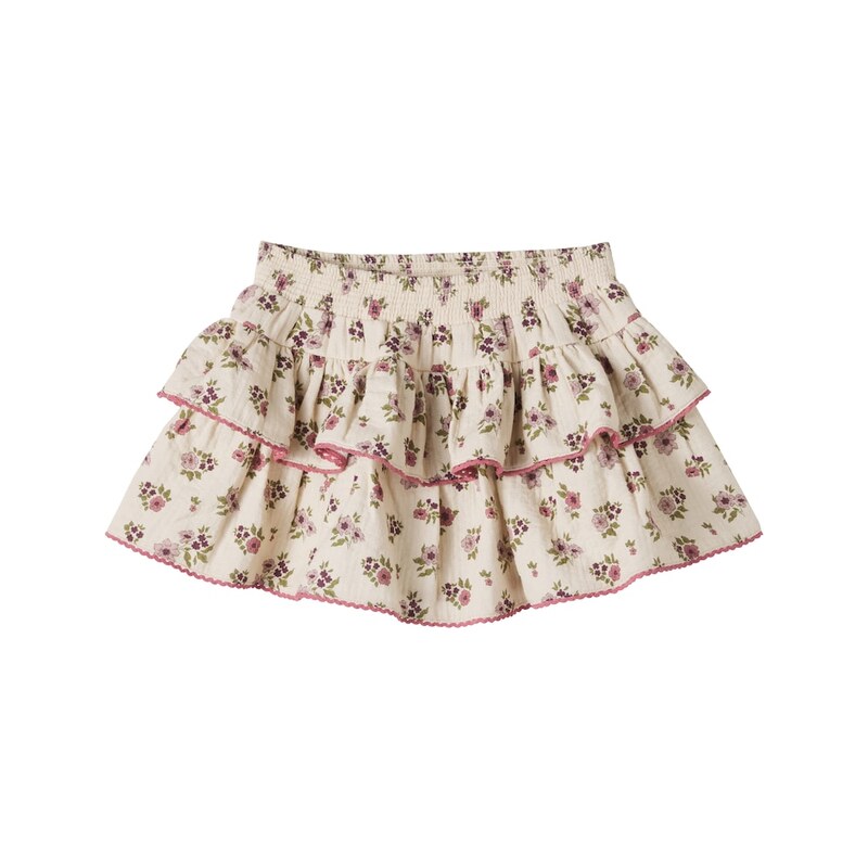 Cera Una Volta Kiki floral cotton skirt