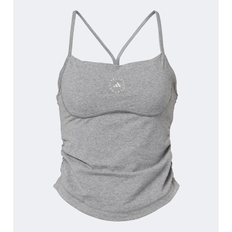 Adidas by Stella McCartney Logo jersey tank top