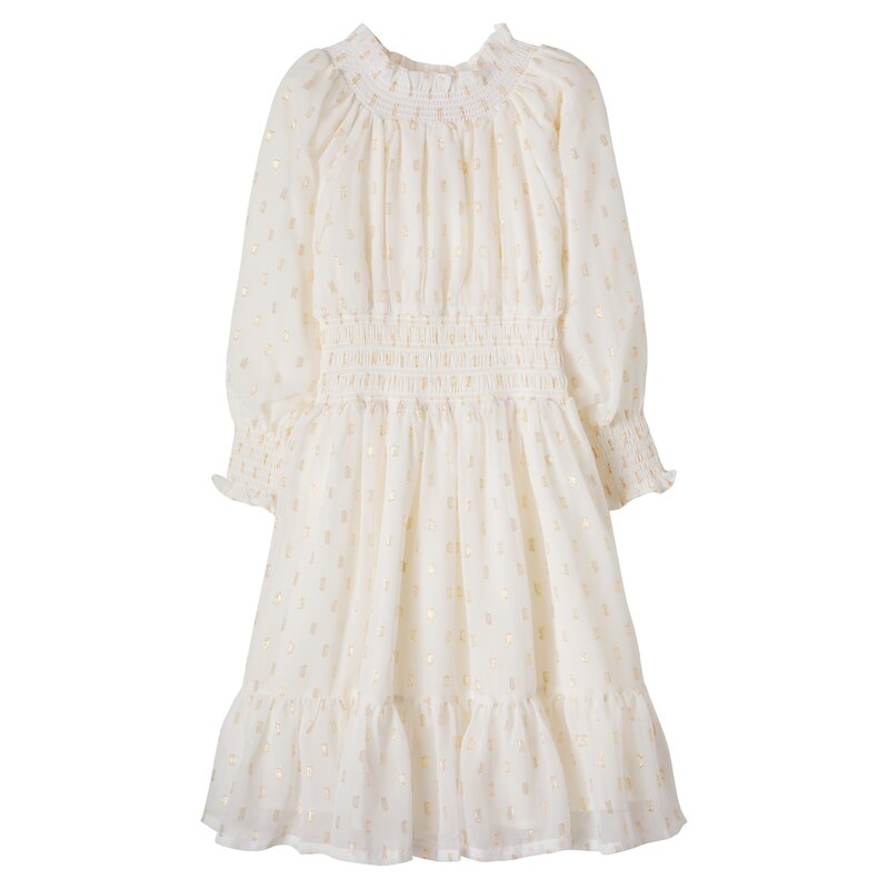 Cera Una Volta Kara shirred dress