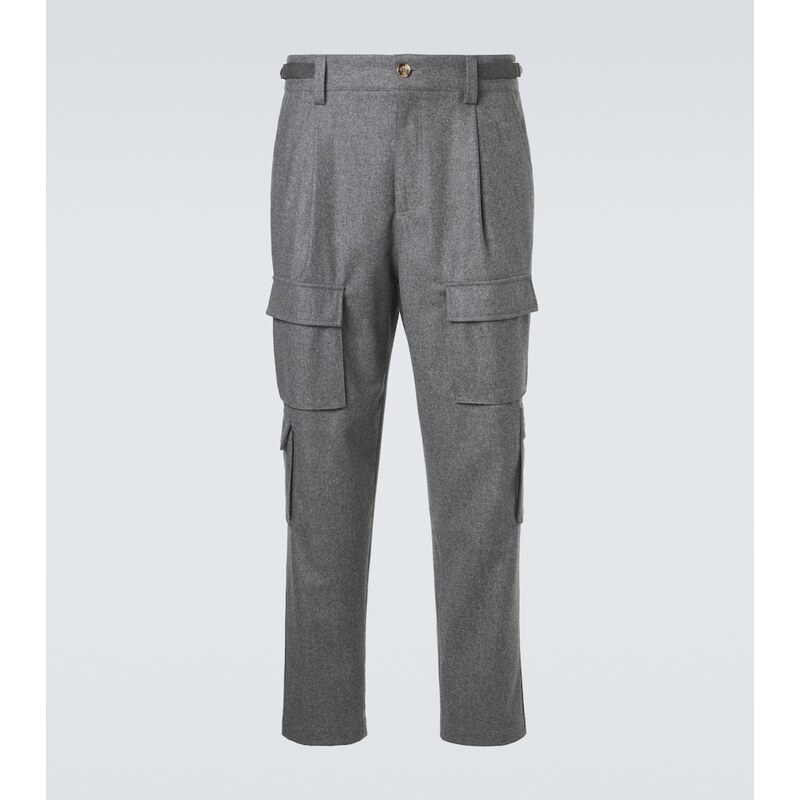 Brunello Cucinelli Virgin wool cargo pants