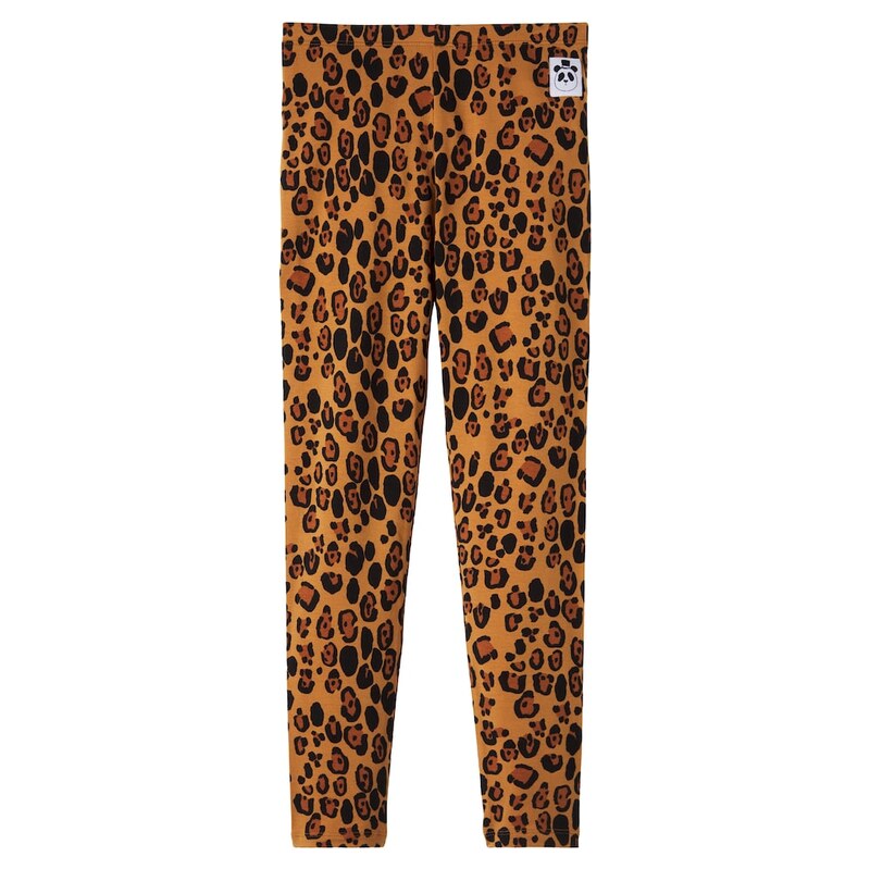 Mini Rodini Leopard-print jersey leggings