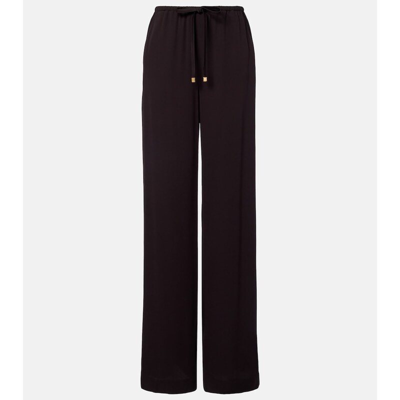 Agnona Jersey wide-leg pants