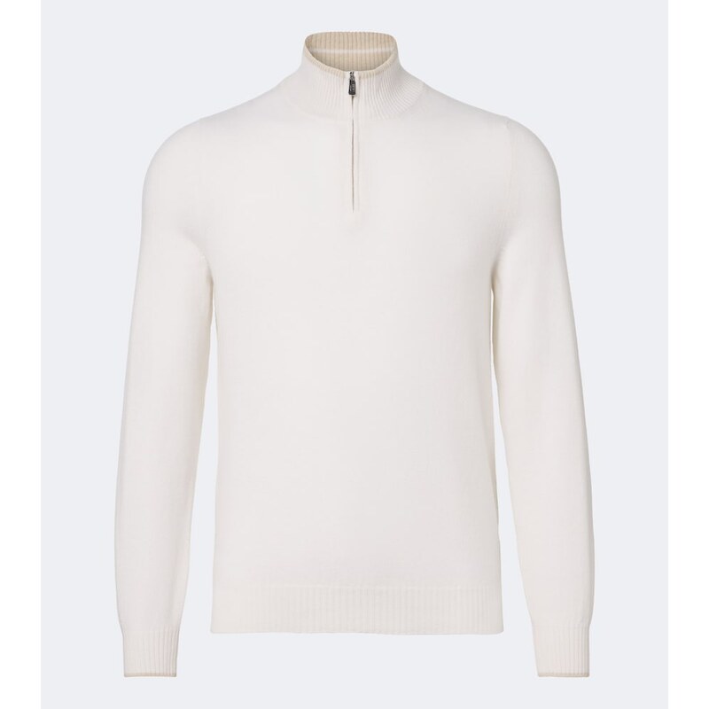 Fedeli Cashmere half-zip sweater