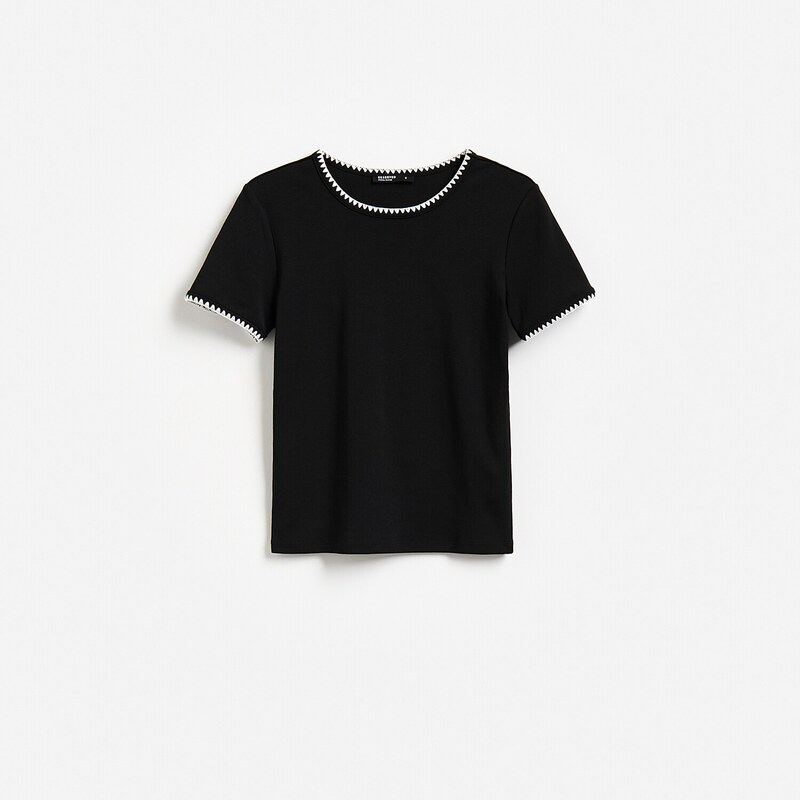 Reserved - LADIES` T-SHIRT - černý