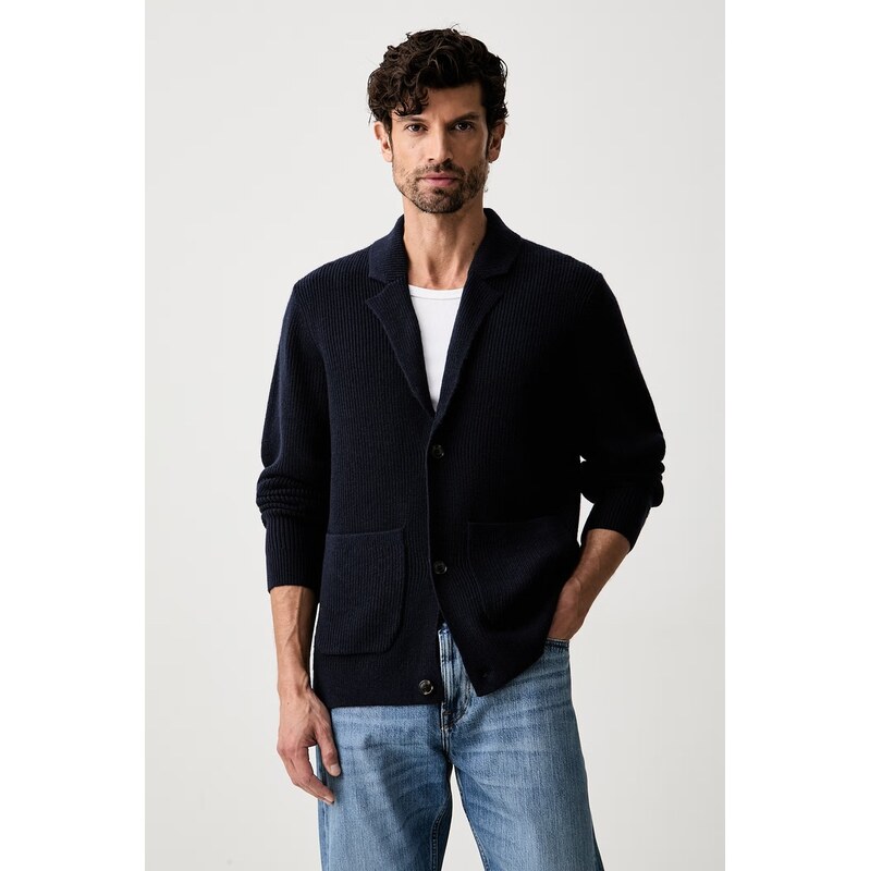 Tommy Hilfiger kardigan pánský s vlnou