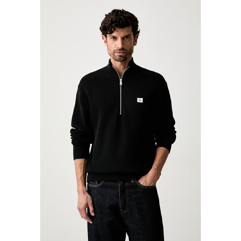 Calvin Klein Jeans polorolák pánský bavlněný