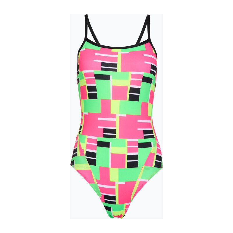 Dámské jednodílné plavky Funkita Single Strap One piece blocked