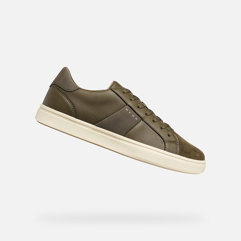 Khaki pánské tenisky Geox Baltmoore - Pánské