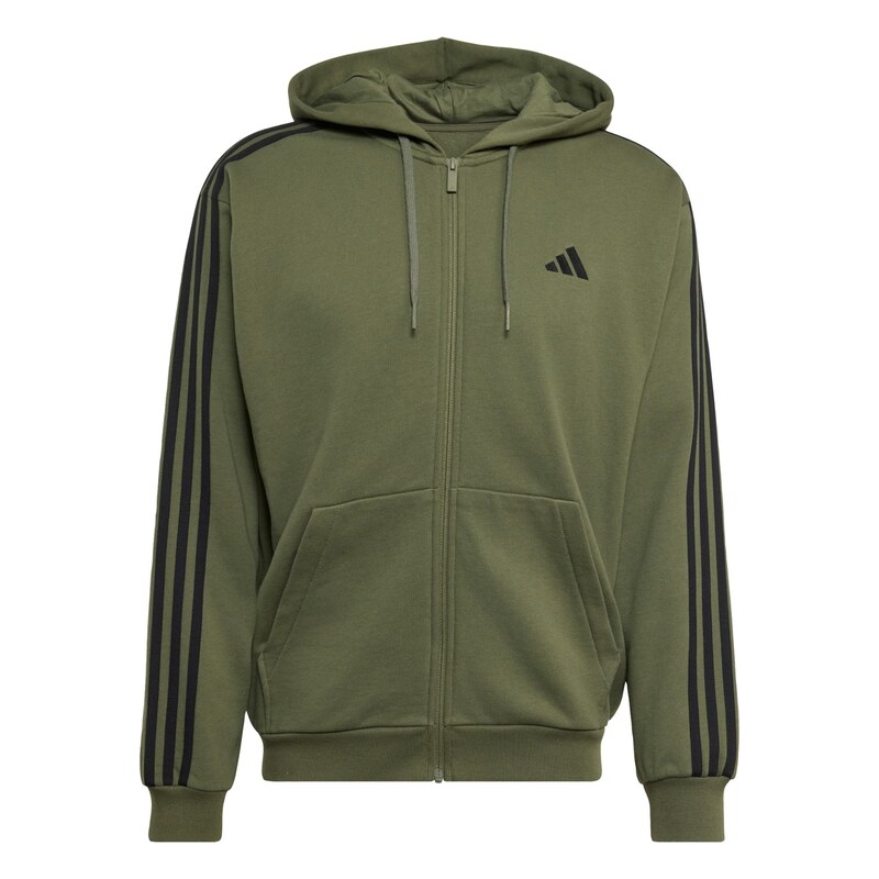 ADIDAS SPORTSWEAR Sportovní mikina Essentials olivová / černá
