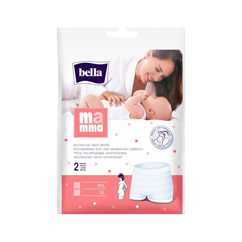 Bella Happy Bella Mamma síťované kalhotky XL (2ks)