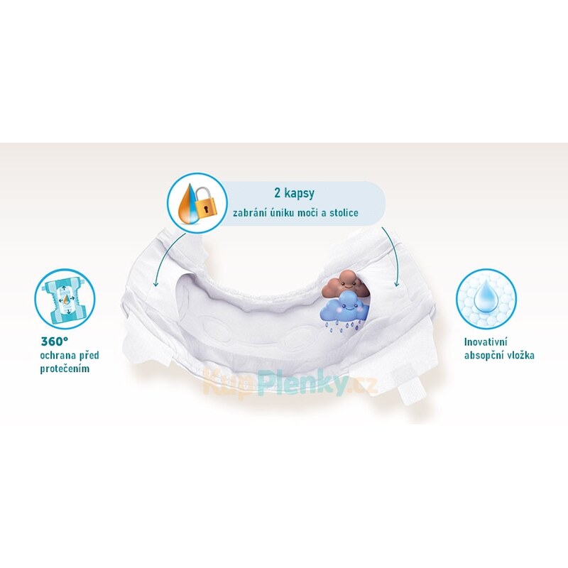Dada extra care vel.2, 3-6kg, 44ks