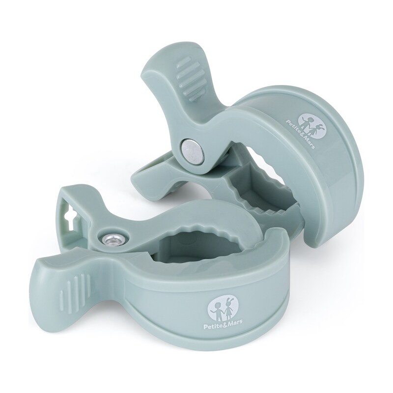 PETITE&MARS Kolíček Peg na kočárek (2ks) - Green