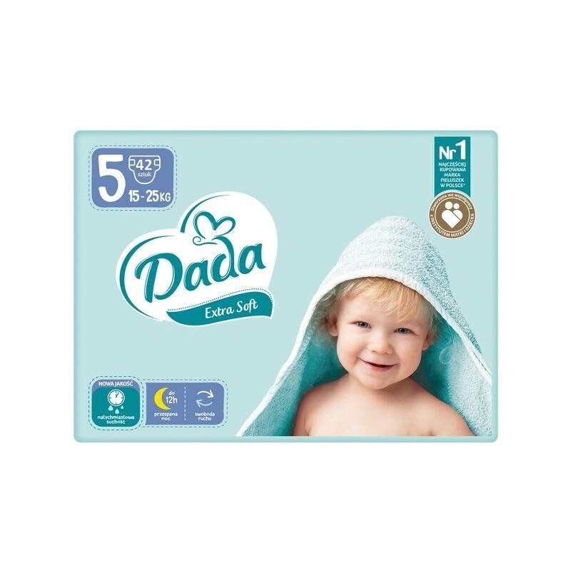 Dada Extra Soft 5 JUNIOR, 15-25kg, 42ks