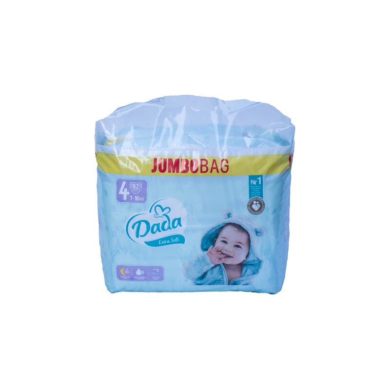 Dada JUMBOBAG extra soft 4 MAXI, 7-16kg, 82ks