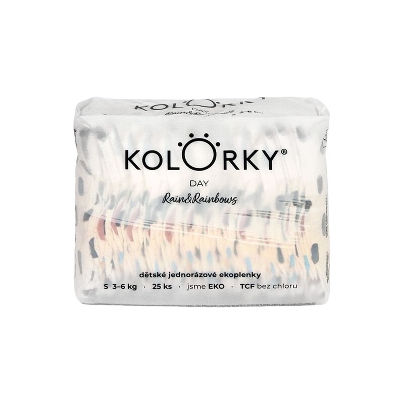 KOLORKY DAY - Déšť a Duhy, S 3-6kg ( 25ks )