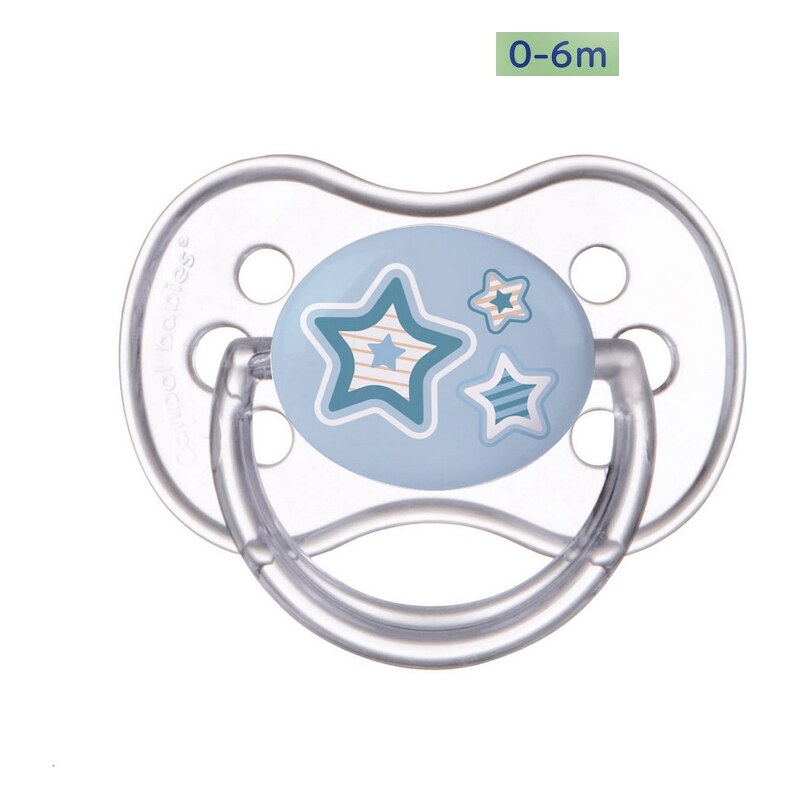 Canpol babies Dudlík 0-6m silikonový symetrický NEWBORN BABY -
