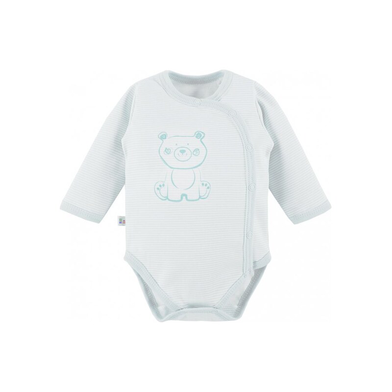 Eevi Body rozepínací s dlouhým rukávem BIG BEAR mátové - 62