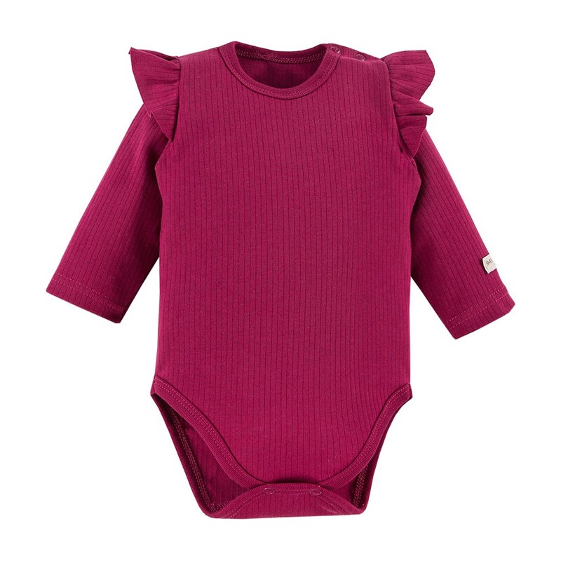 Eevi Body s volánky SIMPLY COMFY bordó - 86