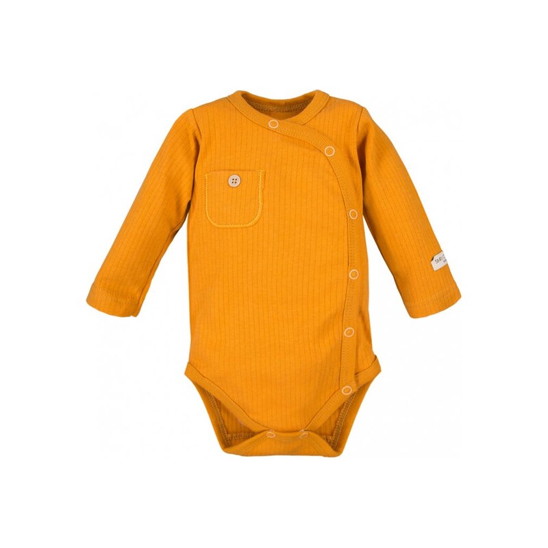 Eevi Body rozepínací s kapsičkou SIMPLY COMFY medové - 56