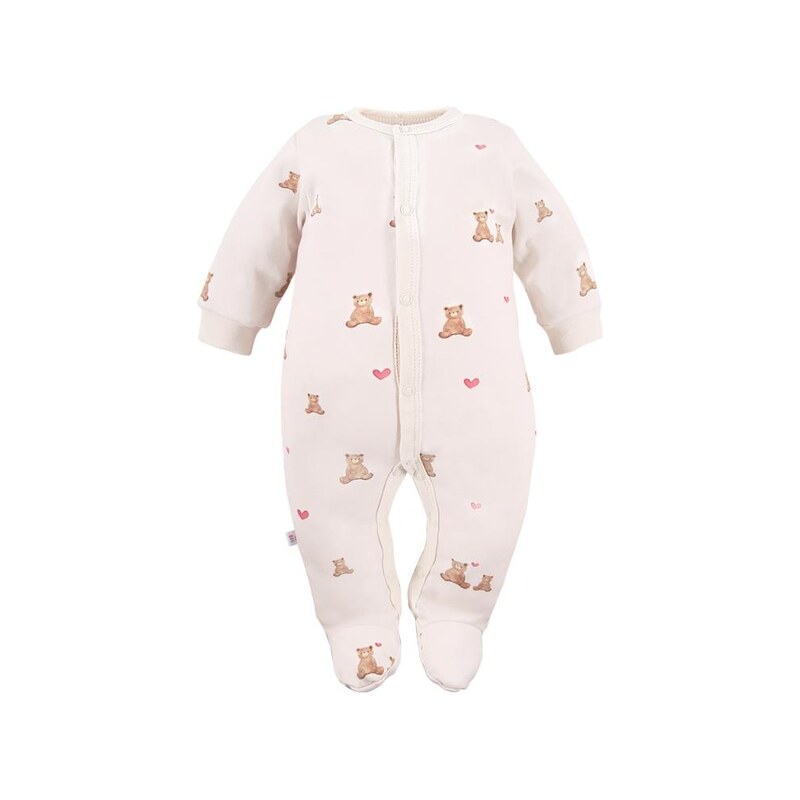 Eevi Overal Hearts&Bears ecru - 74