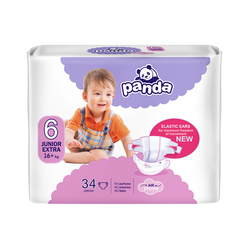 Bella Happy Panda 6 junior extra 16+kg, 34ks