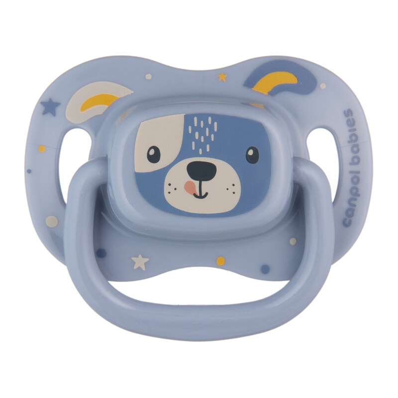 Canpol babies Dudlík silikonový symetrický CUTE ANIMALS 18m+ -