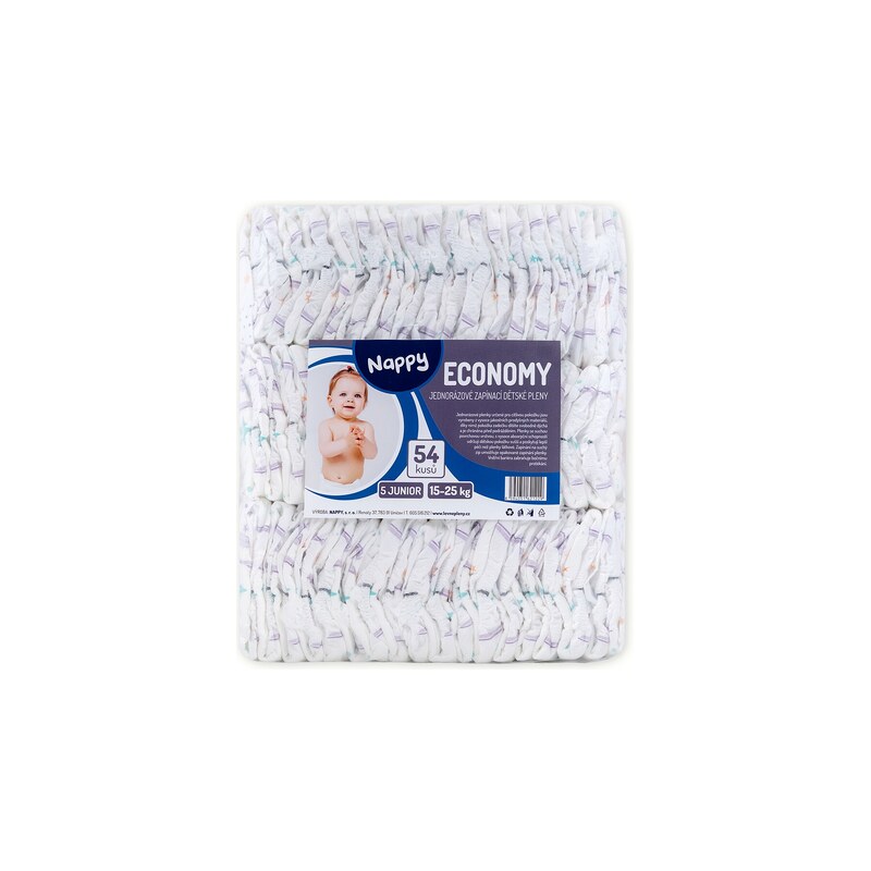 NAPPY Economy 5 Junior 15-25 kg, 54ks