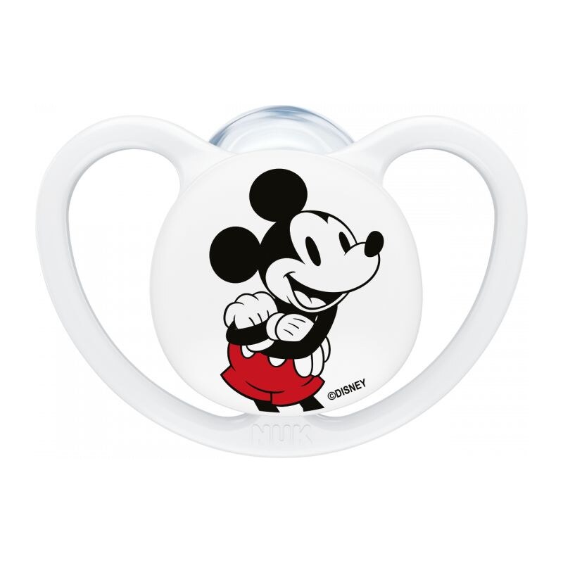 NUK Perfect Match Air dudlík Mickey 0-6m - bílá