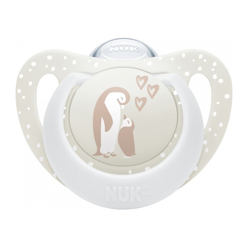 NUK First Choice Dudlík 0-6m - Tučňák