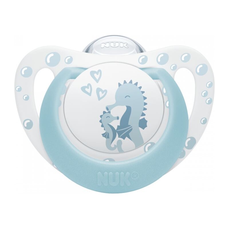 NUK First Choice Dudlík 0-6m - Mořský koník
