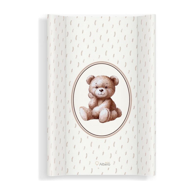 ALBERO MIO Přebalovací podložka tvrdá 70x47cm - Vintage Teddy
