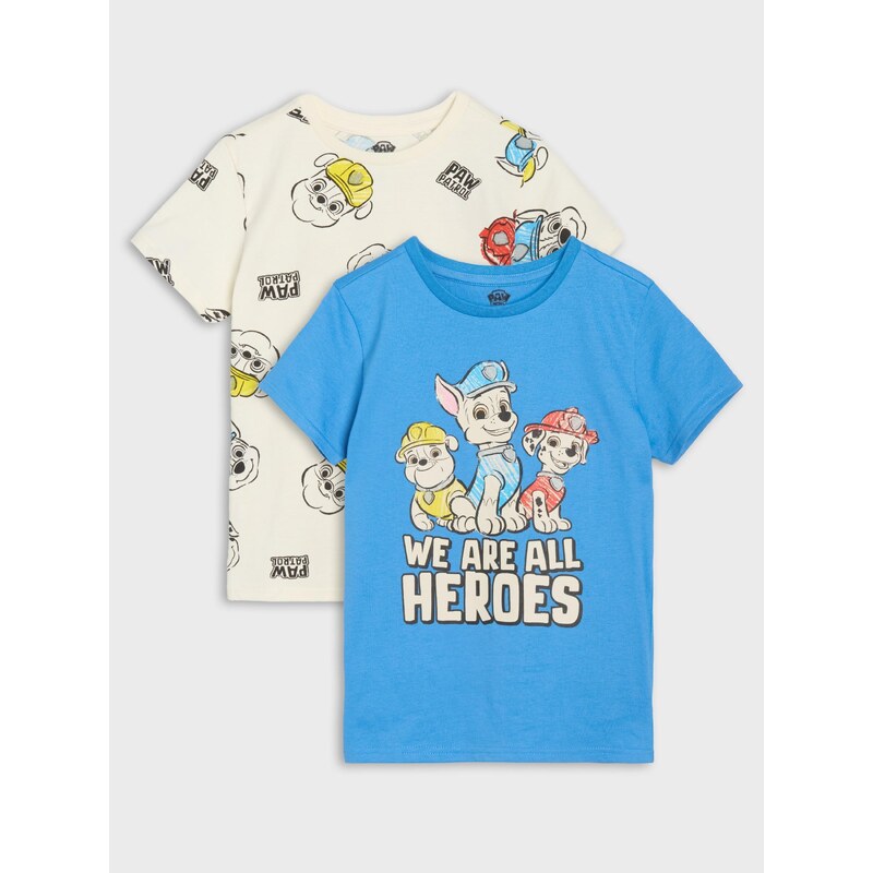 Sinsay - Trička 2 pack PAW Patrol - vícebarevná