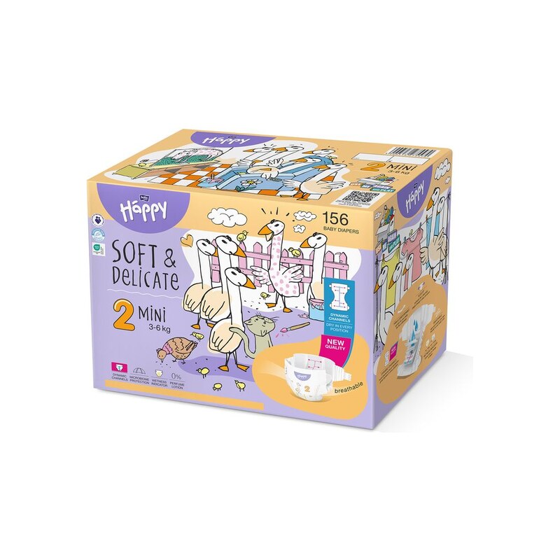 Bella Happy 2 mini 3-6kg, 156ks TOY BOX