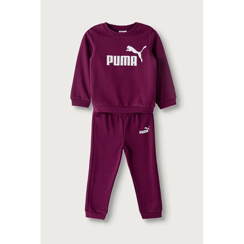 Puma teplákový set dětský s bavlnou MINICATS ESS Crew Set FL INF