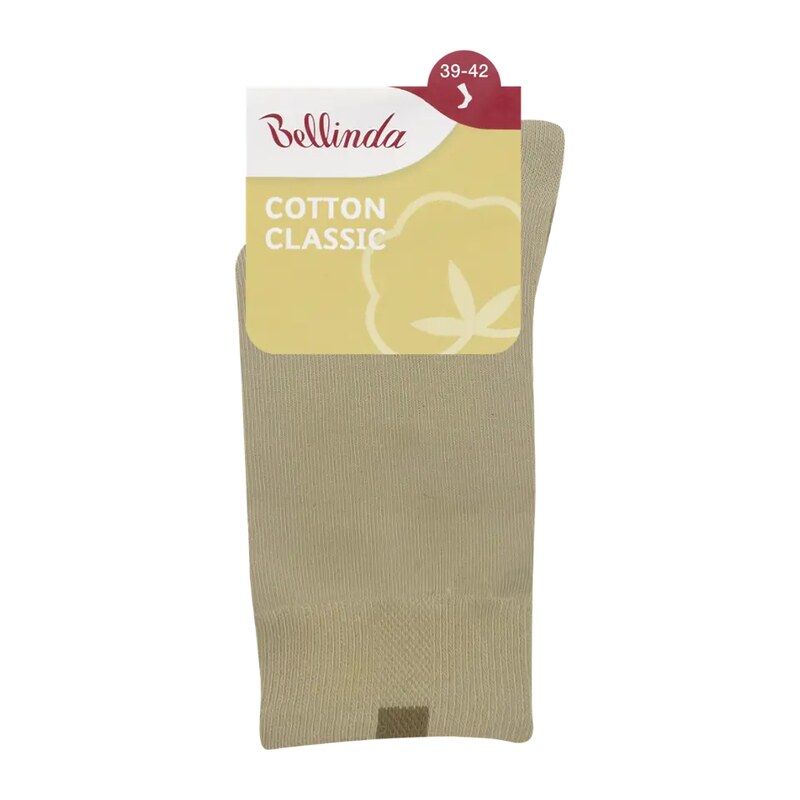 Bellinda Dámské ponožky Classic Cotton, béžová 39/42