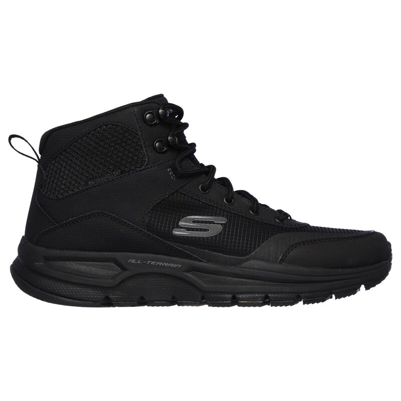Skechers Muži Escape Plan 2.0 - Woodrock Shoes v Černá, Velikost