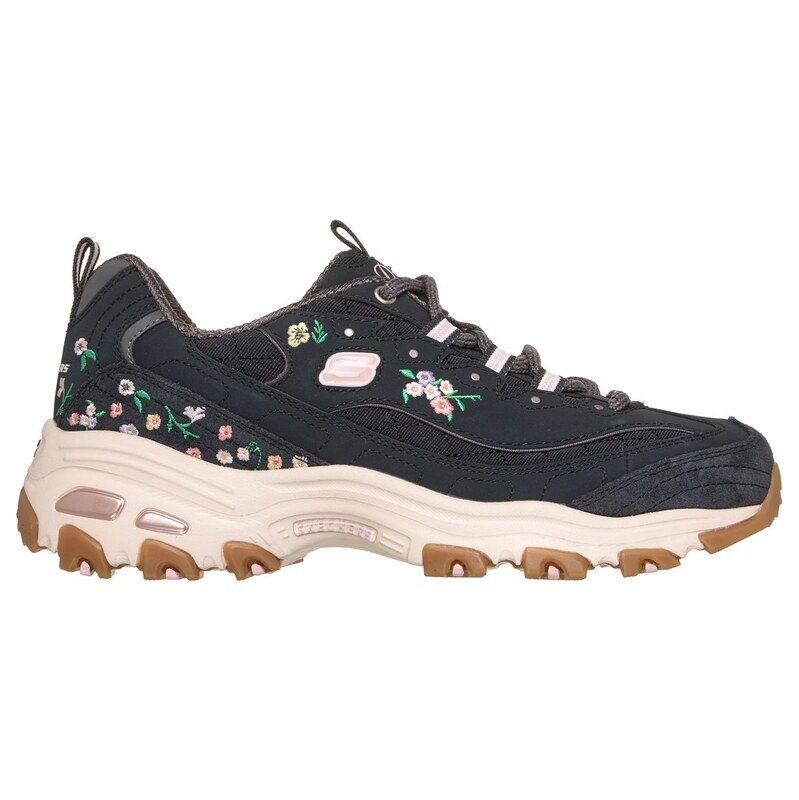 Skechers Ženy DLites - Garden Chic Teniska v Černá, Velikost 35