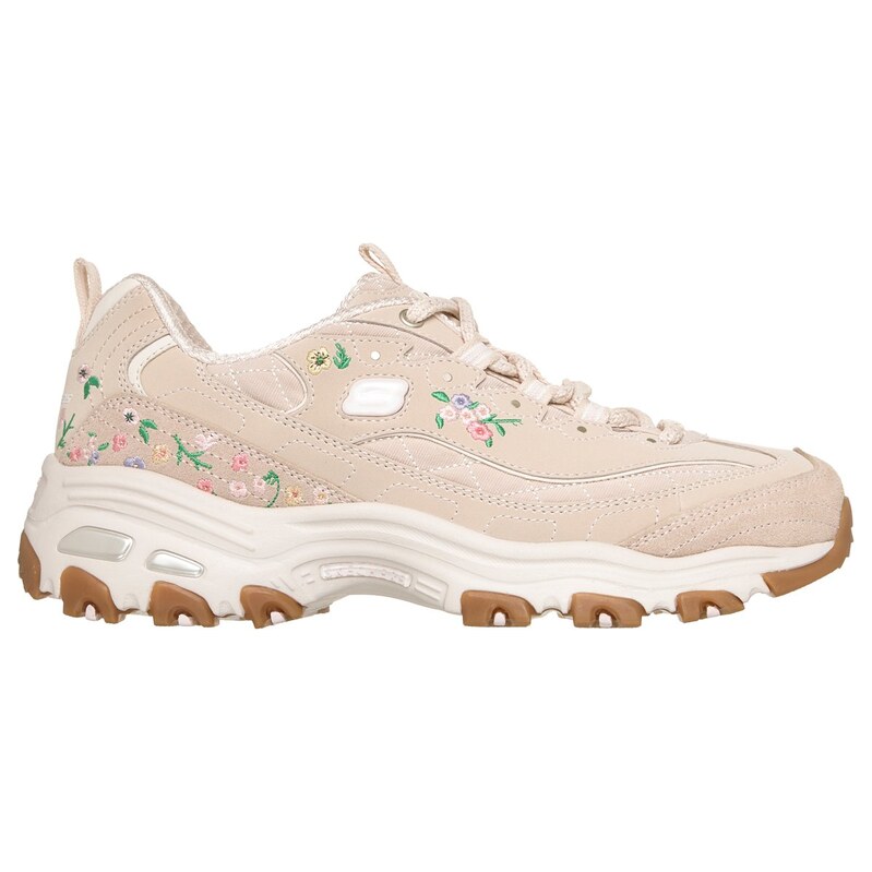 Skechers Ženy DLites - Garden Chic Teniska v Přírodní Barva,