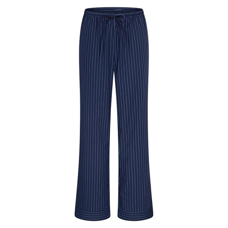 Dámské kalhoty TRIUMPH MIX & MATCH TROUSERS POPLIN BLUE