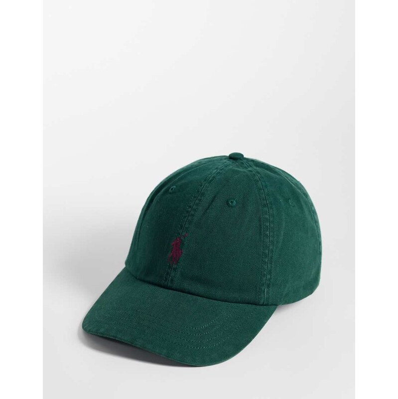Polo Ralph Lauren icon logo baseball cap in moss green