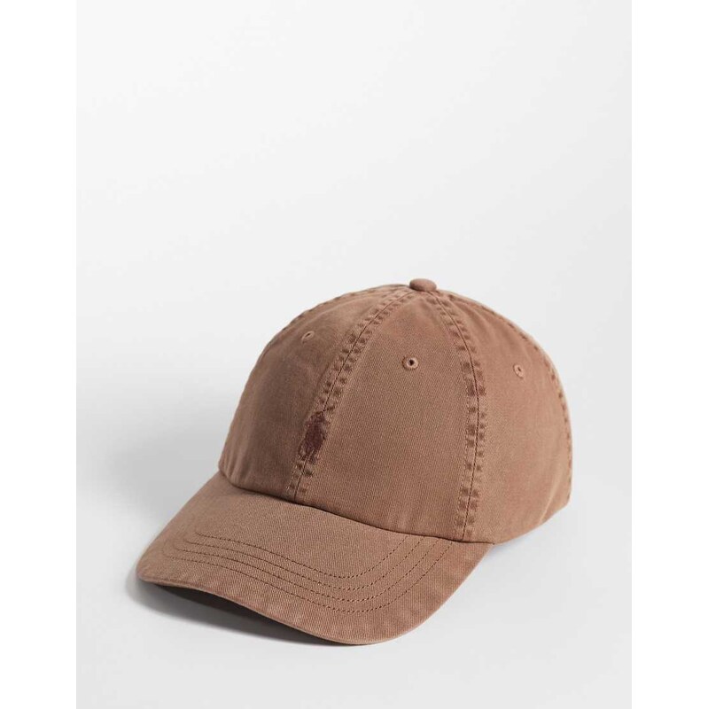 Polo Ralph Lauren icon logo baseball cap in brown