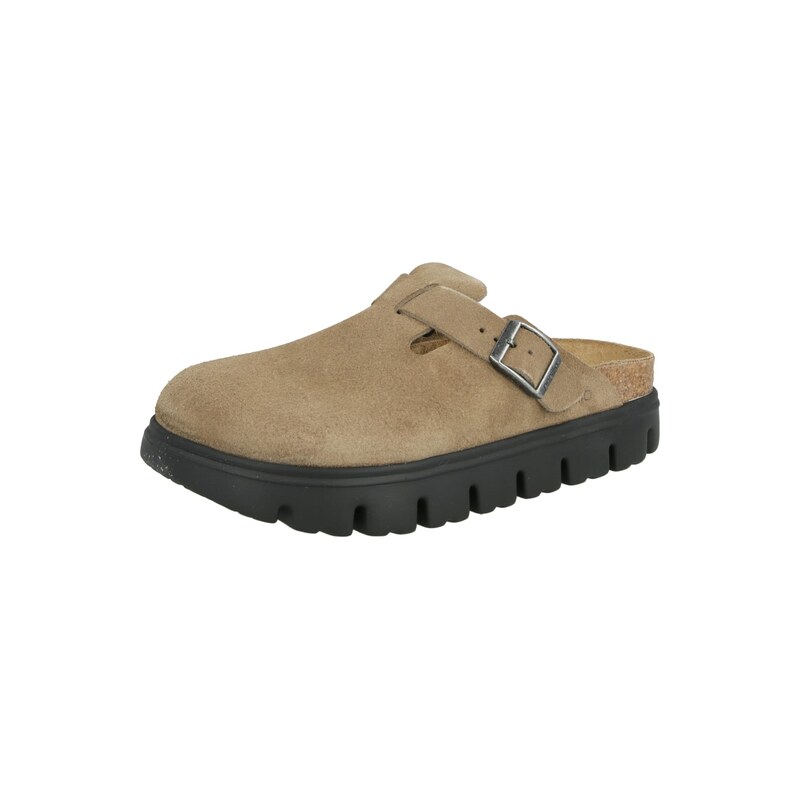 BIRKENSTOCK Pantofle Boston šedobéžová