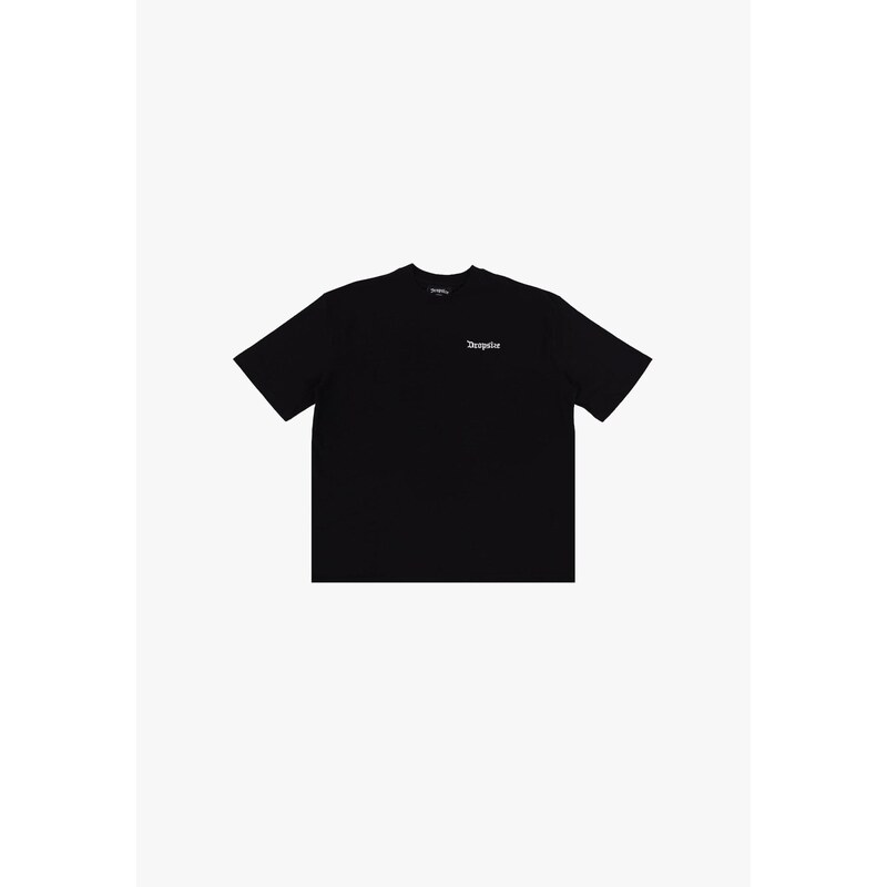 Dropsize Tričko světlemodrá / černá / bílá