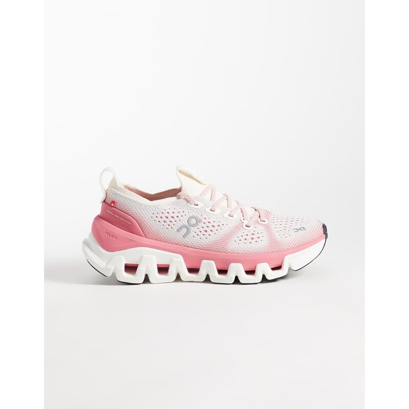 ON Cloud X Tempo training trainers in white and pink