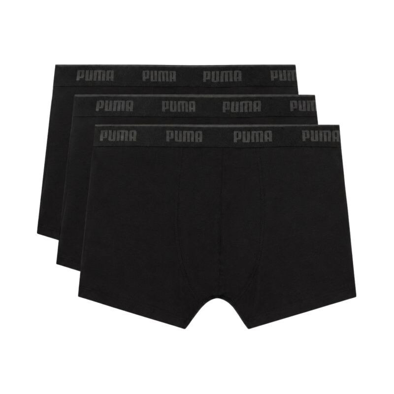Pánské boxerky Puma, balení po 3 kusech, černé, 947130 03